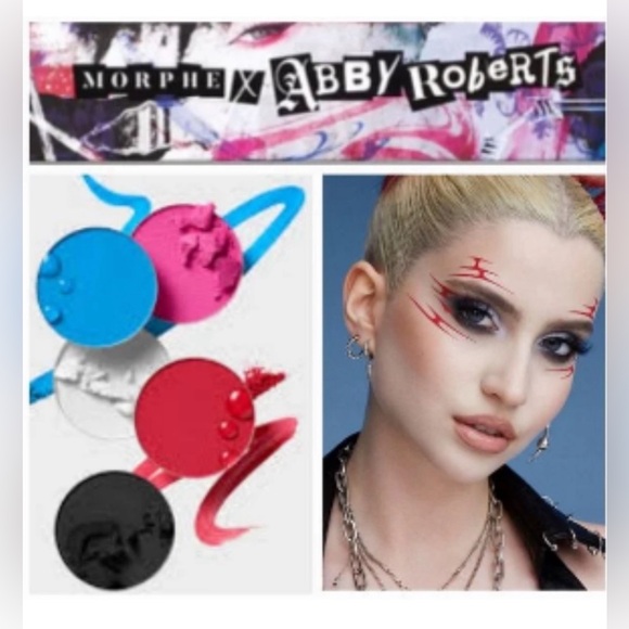 Morphe X Abby Roberts 5-Pan Cake Liner Palette - New in Box - Picture 6 of 6